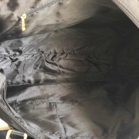 New Sears Nylon Black Tote Strap/Handbag - Picture 3 of 10